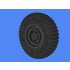 1/35 German Transport Vehicle Horch 1a Road Wheels Set (Gelande Pattern)