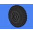 1/35 German Transport Vehicle Horch 1a Road Wheels Set (Commercial Pattern)