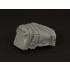 1/35 German Mercedes 1500 Engine Deck with Canvas Cover for Miniart kit