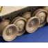 1/35 Germany Panther Tank Burn-Out Road Wheels