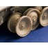 1/35 Germany Panther Tank Burn-Out Road Wheels