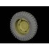 1/35 US M3 "Half Track" Firestone Front Road Wheels