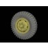 1/35 US M3 "Half Track" Firestone Front Road Wheels
