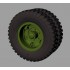 1/35 US M35 & M109 Trucks Road Wheels (Firestone)
