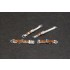1/32 WWII Japan Fighter Cockpit Seat Belt Set for 2 Planes (Craft Laser-cut Paper kit)
