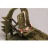 1/32 WWII Japan Fighter Cockpit Seat Belt Set for 2 Planes (Craft Laser-cut Paper kit)