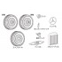 1/35 Russian Field Car Gaz67B Upgrade Detail Set for Tamiya #35021