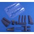1/48 Macchi Mc.200 Saetta I Serie Upgrade Set + Vacu Canopy + Decal for Italeri kit