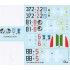 1/48 Macchi Mc.200 Saetta I Serie Upgrade Set + Vacu Canopy + Decal for Italeri kit