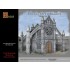 (28mm) Small Gothic City Building Set #2 (12 Wall Sections, Roof Line and 4 Arches)
