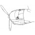 1/72 Engine Cowling Set for Lockheed L1049 Constellation EC-121 Warning Star (Heller)