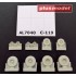 1/72 Fairchild C-119 Flying Boxcar Wheels Late Version