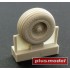 1/72 Fairchild C-119 Flying Boxcar Wheels Late Version