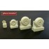 1/72 Martin B-26 Marauder Late Wheels #Groved
