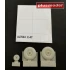 1/72 Douglas C-47 Skytrain Wheels with Cover
