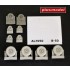 1/72 Boeing B-50 Superfortress Wheels