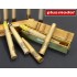 1/35 Ammunition 88 mm for Tiger II, Jagdpanther, Elefant (10 cartridges)