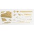 1/200 DKM Bismarck 1941 Super Detail Set w/Wooden Deck for Trumpeter kit