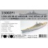 1/200 USS BB-63 Missouri 1945 Detail set for Trumpeter (Teak Tone Wood Deck+PE+Barrels...)