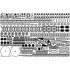 1/200 USS BB-63 Missouri 1945 Detail set for Trumpeter (Teak Tone Wood Deck+PE+Barrels...)