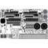 1/200 USS BB-63 Missouri 1945 Detail set for Trumpeter (Teak Tone Wood Deck+PE+Barrels...)
