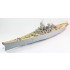1/200 USS BB-63 Missouri 1945 Detail set for Trumpeter (Teak Tone Wood Deck+PE+Barrels...)