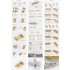 1/200 USS BB-63 Missouri 1945 Detail set for Trumpeter (Teak Tone Wood Deck+PE+Barrels...)