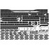 1/200 USS BB-63 Missouri 1945 Detail set for Trumpeter (20B Blue Deck+PE+Barrels...)