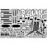 1/200 USS BB-61 Iowa 1944 Detail-Up Set (w/Wooden Deck) for Trumpeter 03706 kit