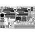 1/200 USS BB-61 Iowa 1944 Detail-Up Set (w/Wooden Deck) for Trumpeter 03706 kit