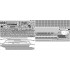1/200 USS CV-5 Yorktwon 1942 Detail Set for Trumpeter/I Love Kit #03711 (deck blue)