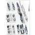 1/350 USS CA-35 Indianapolis Advanced Detail-up Set for Pontos kit #35017F1