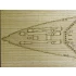 1/350 HMS Prince of Wales Wooden Deck Set & Dry Transfer for Tamiya kit
