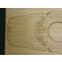 1/350 IJN Musashi 1944 Wooden Deck Set & Dry Transfer for Tamiya kit
