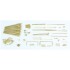 1/350 USS BB-63 Missouri 1991 Detail-up set for Tamiya BB-62 New Jersey kit