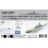 1/350 USS BB-64 Wisconsin 1991 Detail-up set for Tamiya BB-62 New Jersey kit