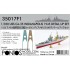 1/350 USS CA-35 Indianapolis 1945 Detail-up set for Academy kit