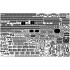 1/350 USS CA-35 Indianapolis 1945 Detail-up set for Academy kit