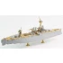 1/350 USS BB-34 New York 1944 Detail-up set (w/Teak Tone Deck, Barrels, Resin&PE)