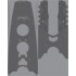1/350 IJN Yamato Wooden Deck set (Coal Black) for Tamiya's New Tool Yamato kit