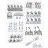 1/350 USS Missouri Circa 1991 Detail Up Sets "Advanced"
