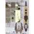 1/350 IJN Musashi 1944 Advanced Detail-up Set for Tamiya kit #78025 (Black Coal Tone)