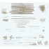 1/350 IJN Musashi 1944 Advanced Detail-up Set for Tamiya kit #78025 (Hinoki Tone)