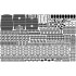 1/350 USS BB-63 Missouri 1945 Detail up set for HobbyBoss #86516 (Teak Tone deck)