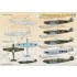 1/144 Wet Decals - Messerschmitt Bf 109D