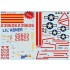 Decals for 1/32 Northrop P-62 Black Widow