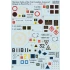 1/35 Wet Decals - WWII Sherman Tanks of The Second Canadian Armoured Brigade