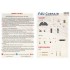 1/48 F-4U Corsair Instrument Panel and Seatbelt 3D Decal for Tamiya kits 