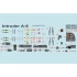 1/48 Grumman A-6 Intruder Instrumental Panel and Cockpit for Hobby Boss kits