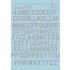 1/48 USAF Modern Stencil Letters and Numbers - Grey (1.5 leaf Decals)